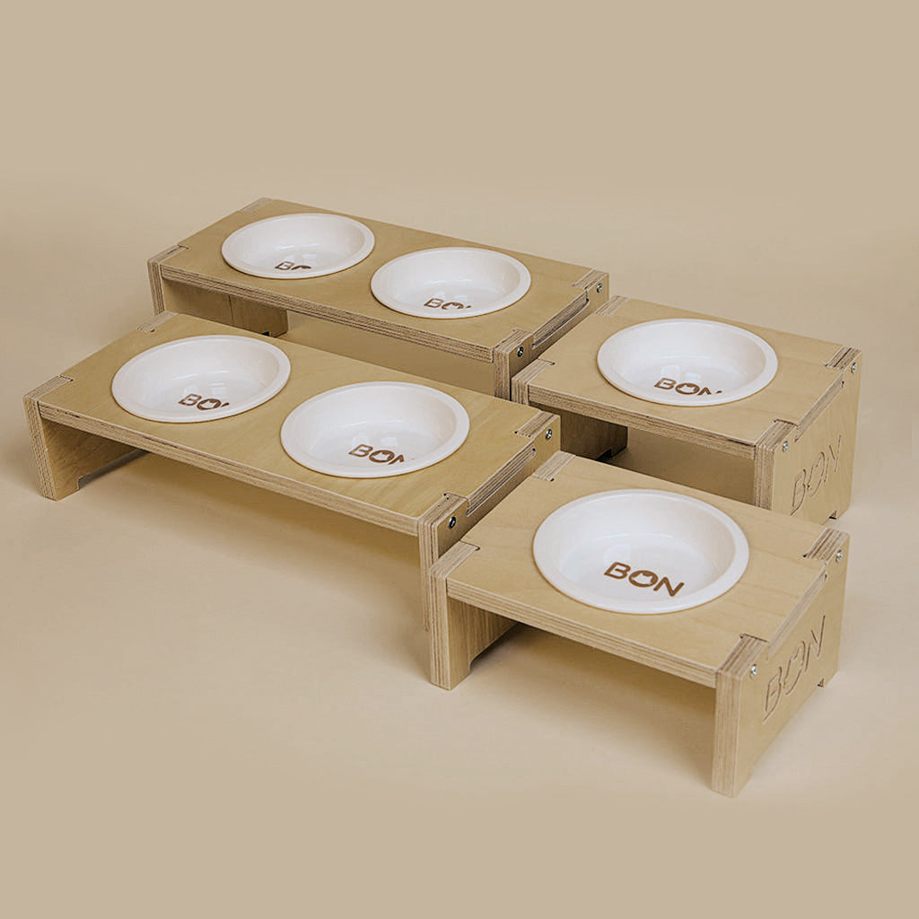 Cat Dining Bowl Stand – Bon Cat Furniture