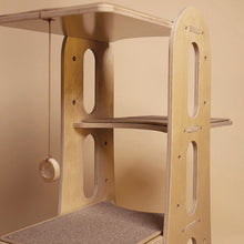 Load image into Gallery viewer, Bijou-4 cat tower/tree
