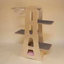 Load image into Gallery viewer, Bijou-4 cat tower/tree
